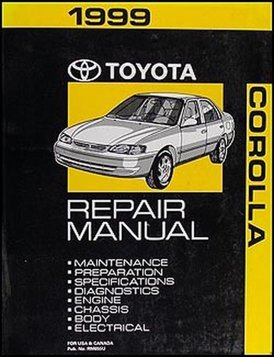 1999 toyota corolla repair - 1999,