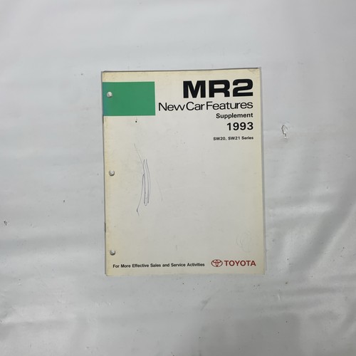 1993 toyota mr2 new car - 1993,