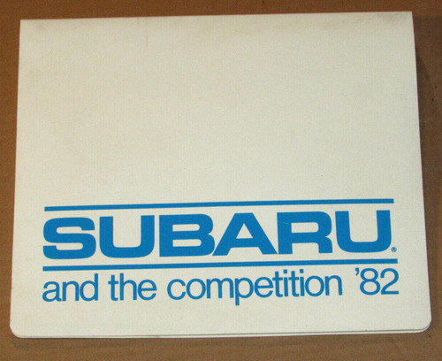 Vintage 1982 subaru - vintage,