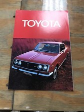 Vintage Toyota Dealer Brochure