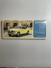 1972 1973 Toyota Dealer