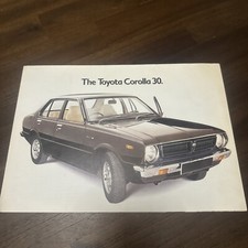 1976 Toyota Corolla 30 Sales