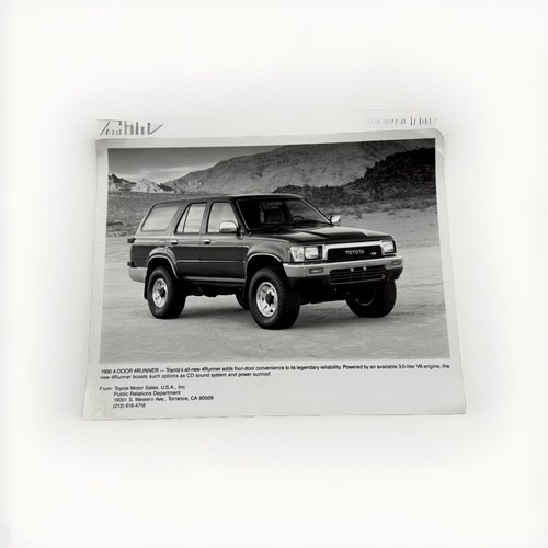 Toyota runner 1990 - 4-runner, oem