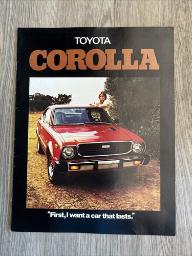 Toyota corolla 1976 dealer - corolla,